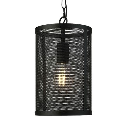 Searchlight - Sietynas, kabinamas ant grandinės FISHNET 1xE27/60W/230V juoda