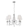 Searchlight - Sietynas, kabinamas ant grandinės PORTICO 5xG9/33W/230V blizgus chromas