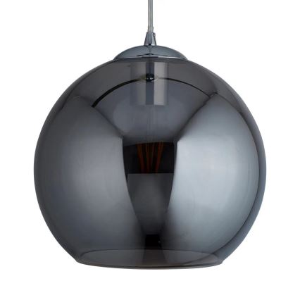 Searchlight - Sietynas, kabinamas ant virvės BALL 1xE27/60W/230V juoda