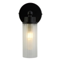 Searchlight - Vonios kambario sieninis šviestuvas IMPERIAL 1xG9/7W/230V IP44 juodas