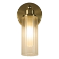 Searchlight - Vonios kambario sieninis šviestuvas IMPERIAL 1xG9/7W/230V IP44 žalvaris