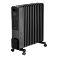 Sencor - aliejinis radiatorius su 13 sekcijų, 1000/1500/2730 W, 230 V, Wi-Fi, juodas