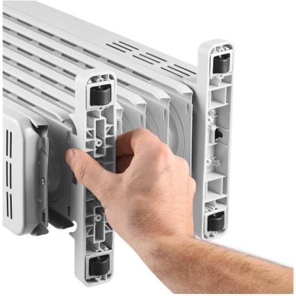 Sencor - aliejinis radiatorius su 7 sekcijomis 600/900/1500W/230V baltas