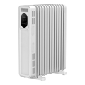 Sencor - Alyvos šildytuvas su 13 sekcijų 1000/2500W/230V, baltas + nuotolinis valdymas