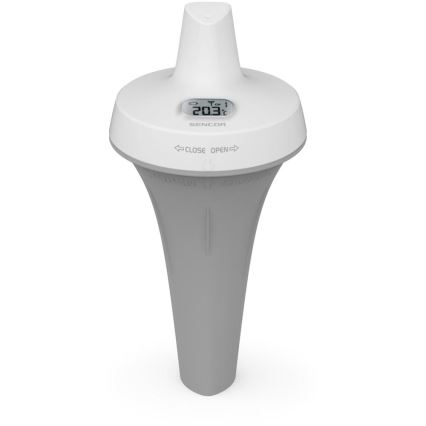 Sencor - Belaidis baseino plaukiojantis jutiklis su matavimo stotimi 2xAA + 2xAA IPX7