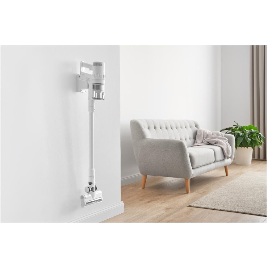 Sencor - Belaidis dulkių siurblys 2in1 250W/2200 mAh balta