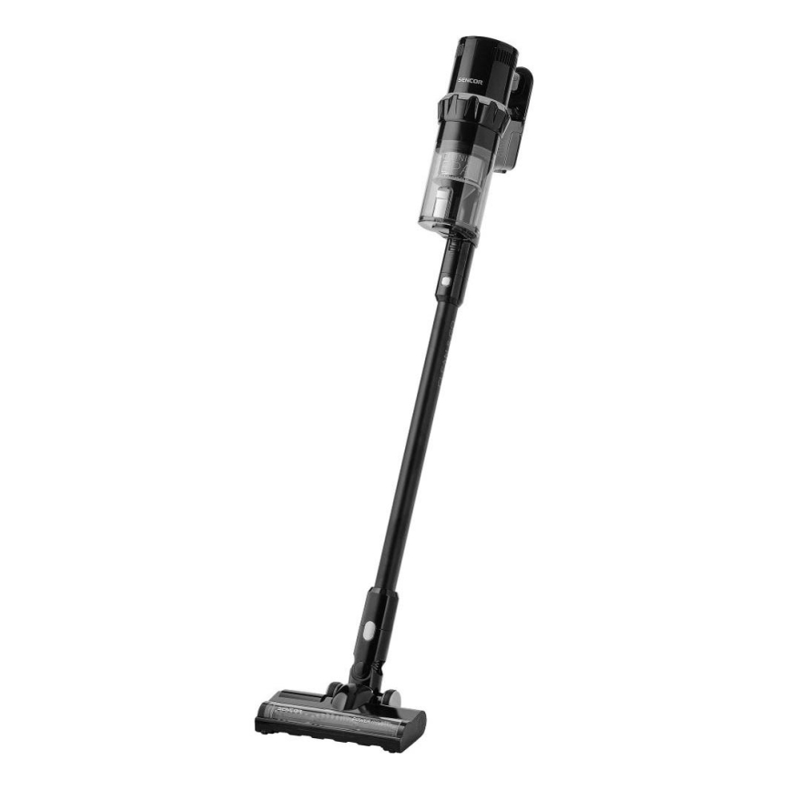 Sencor - Belaidis dulkių siurblys 2in1 250W/2200 mAh juoda