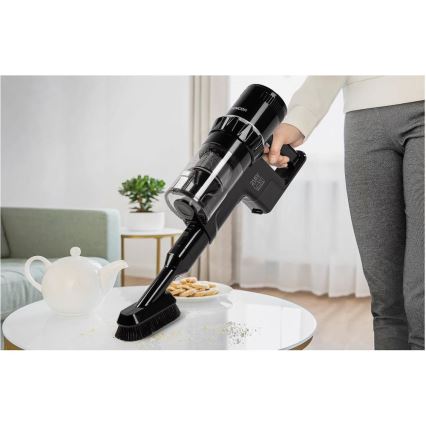 Sencor - Belaidis dulkių siurblys 2in1 250W/2200 mAh juoda