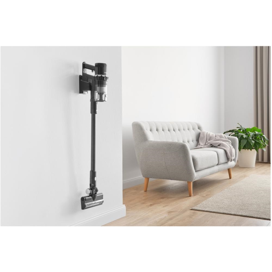 Sencor - Belaidis dulkių siurblys 2in1 250W/2200 mAh juoda