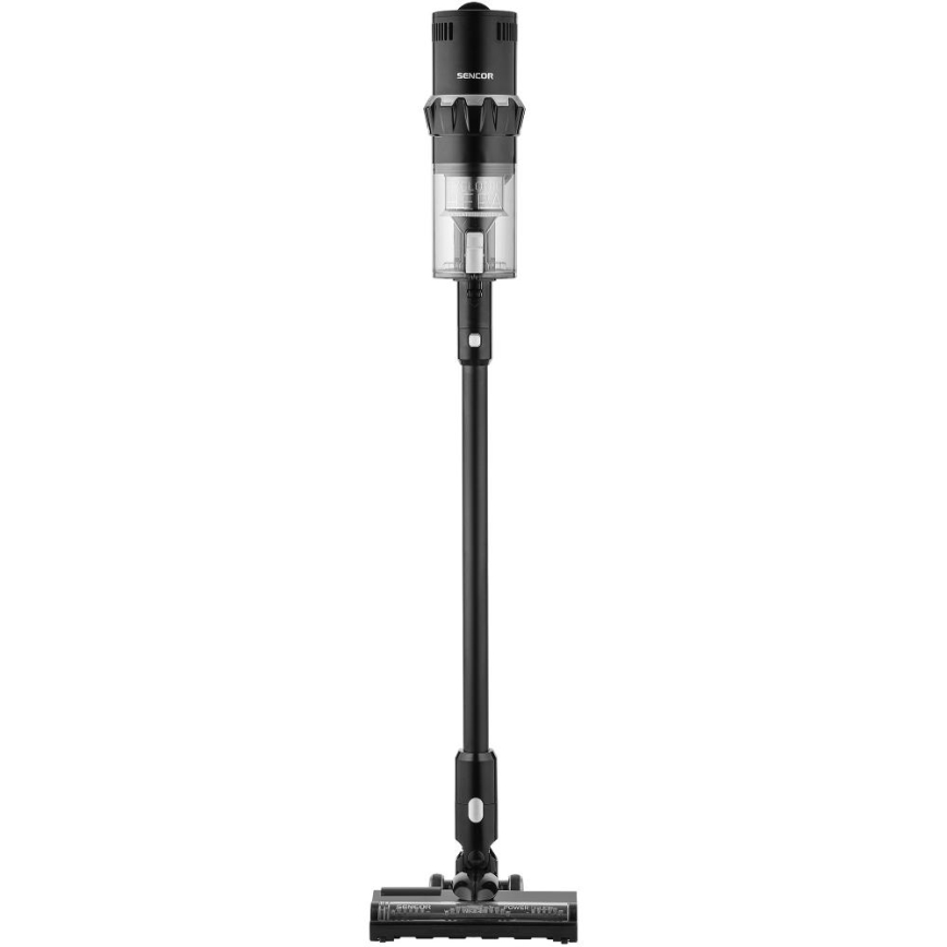 Sencor - Belaidis dulkių siurblys 2in1 250W/2200 mAh juoda