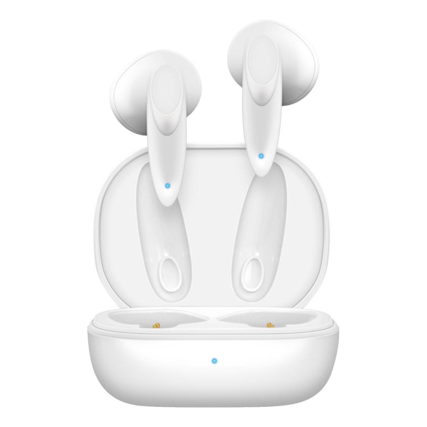 Sencor - Belaidis earphones 230 mAh + 2x 25 mAh IPX4 balta
