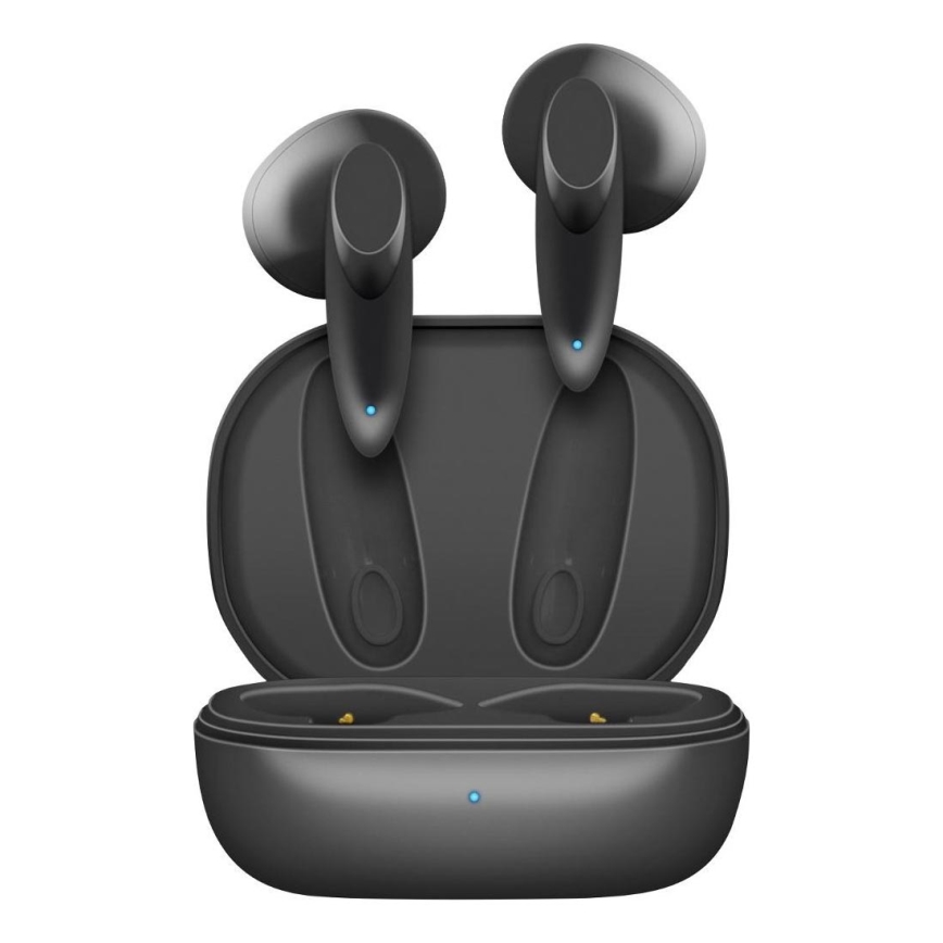 Sencor - Belaidis earphones 230 mAh + 2x 25 mAh IPX4 juoda