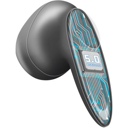 Sencor - Belaidis earphones 230 mAh + 2x 25 mAh IPX4 juoda
