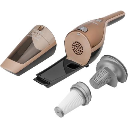 Sencor - Belaidis stiebinis dulkių siurblys 2 viename, 100 W/2000 mAh, smėlio spalvos