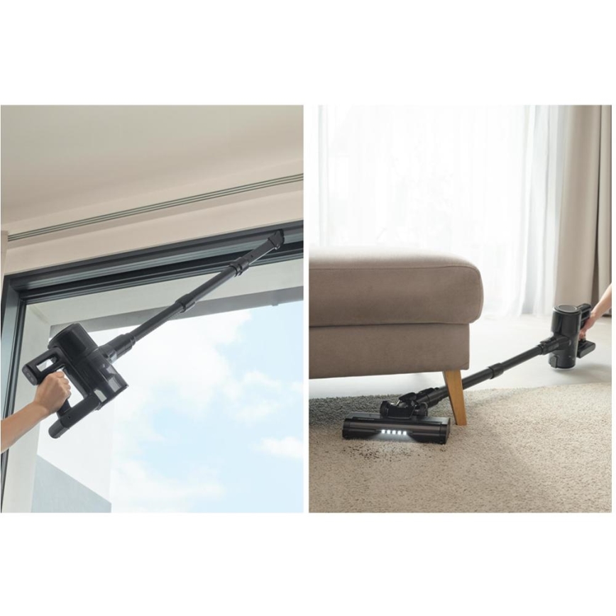 Sencor - Belaidis stiebinis dulkių siurblys 2in1 200W/2600 mAh juodas