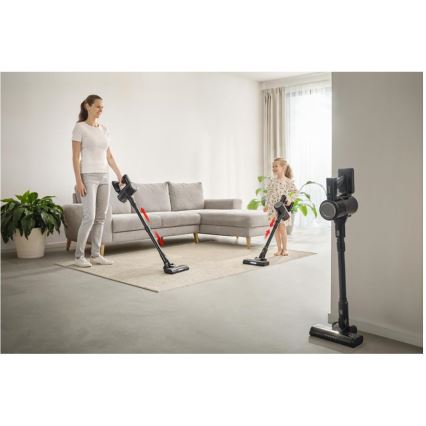 Sencor - Belaidis stiebinis dulkių siurblys 2in1 200W/2600 mAh juodas