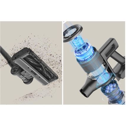 Sencor - Belaidis stiebinis dulkių siurblys 2in1 200W/2600 mAh juodas