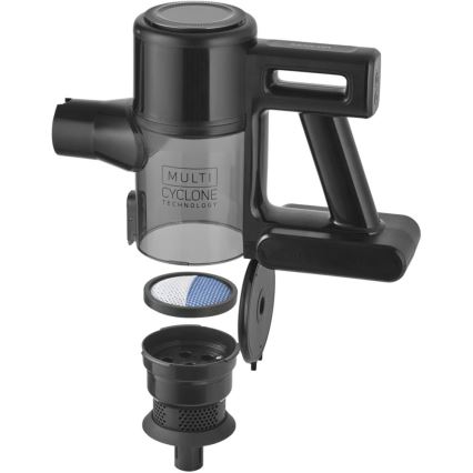 Sencor - Belaidis stiebinis dulkių siurblys 2in1 200W/2600 mAh juodas