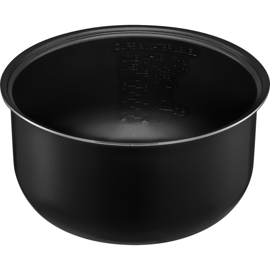 Sencor - Daugiafunkcinė ryžių viryklė 700W/230V 1,5 l nerūdijančio plieno/juoda