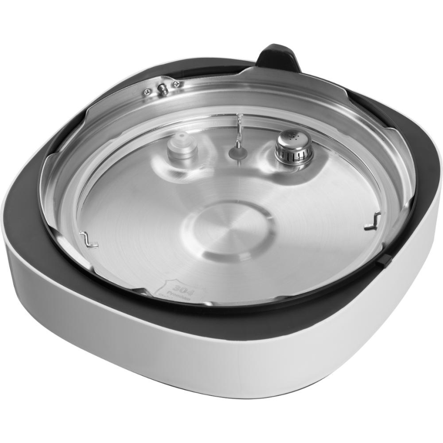 Sencor - Daugiafunkcinis elektrinis greitpuodis 5,5 l 1000W/230V balta/juoda