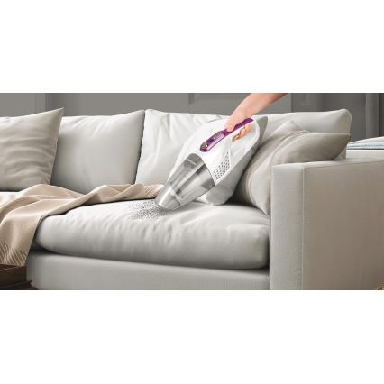 Sencor – Sukamasis dulkių siurblys su elektriniu rotaciniu šepečiu 2in1 110W/14,8V 2200 mAh baltas