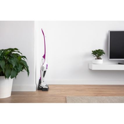 Sencor – Sukamasis dulkių siurblys su elektriniu rotaciniu šepečiu 2in1 110W/14,8V 2200 mAh baltas