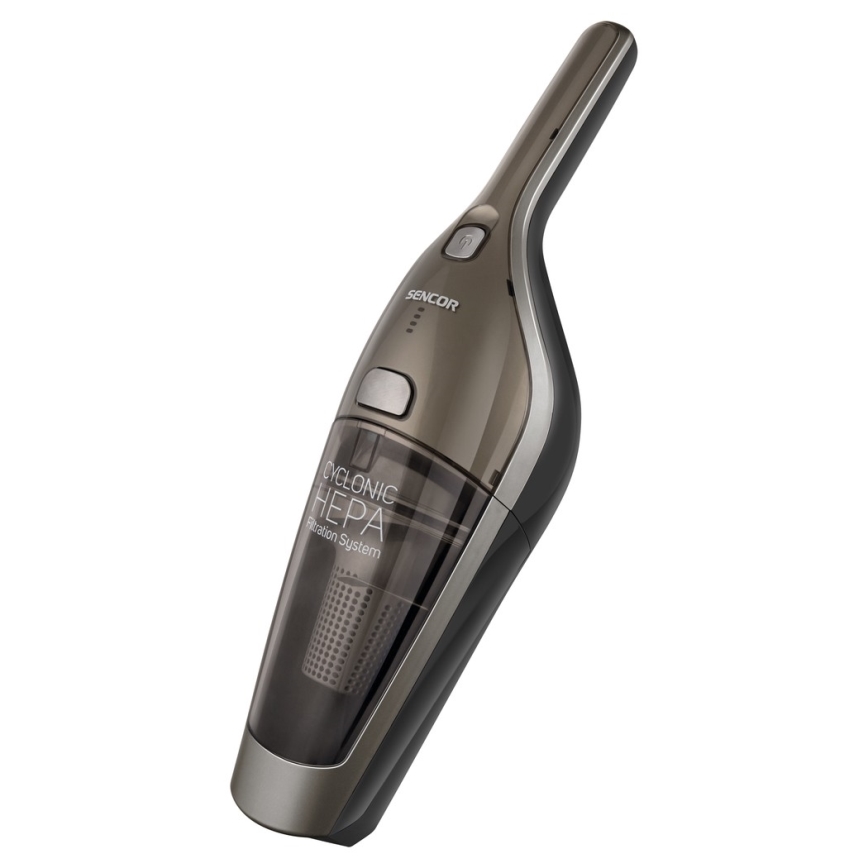 Sencor - Dulkių siurblys su elektriniu rotaciniu šepečiu 2in1 110W/21,6V 2000 mAh pilkas