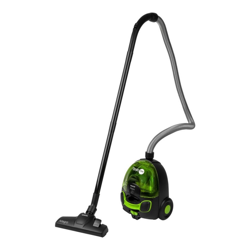 Sencor – Dulkių siurblys be maišelio 1,5 l 890W/230V žalia/juoda