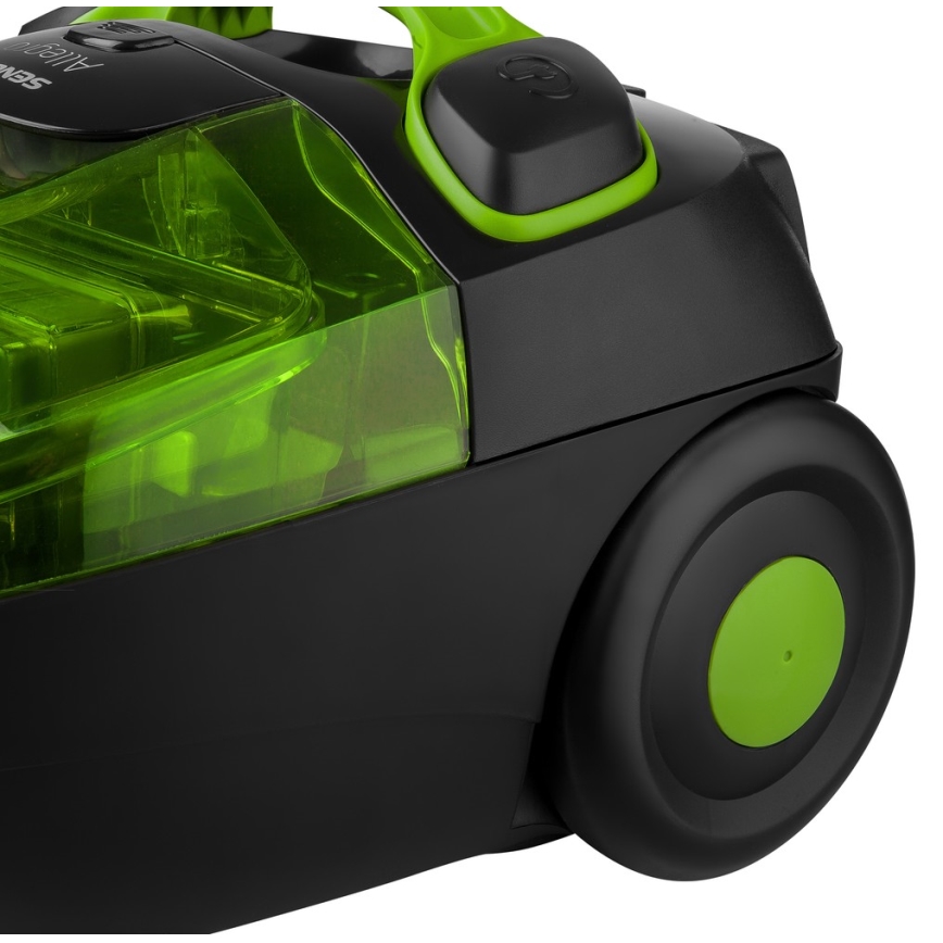Sencor – Dulkių siurblys be maišelio 1,5 l 890W/230V žalia/juoda