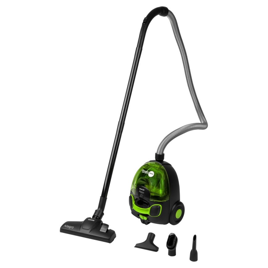 Sencor – Dulkių siurblys be maišelio 1,5 l 890W/230V žalia/juoda