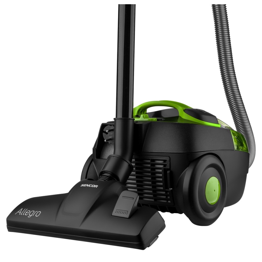 Sencor – Dulkių siurblys be maišelio 1,5 l 890W/230V žalia/juoda