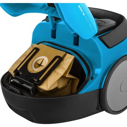 Sencor - Dulkių siurblys su maišeliu 1,5 l 850W/230V mėlynas/juodas