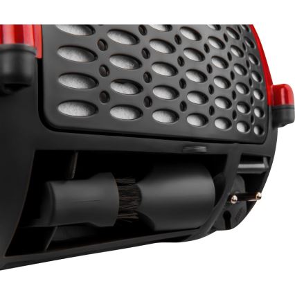 Sencor - Dulkių siurblys su maišeliu 1,5 l 850W/230V raudonas/juodas