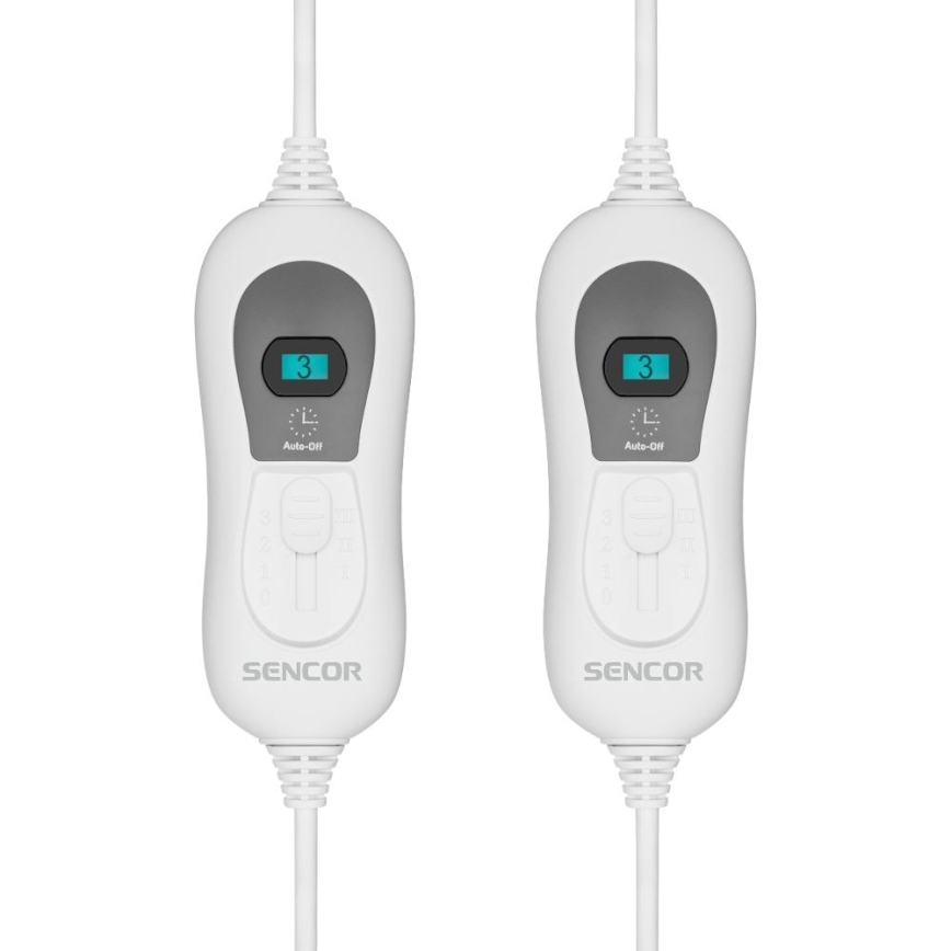 Sencor - dviejų asmenų elektrinė šildanti antklodė 120W/230V 160x140 cm