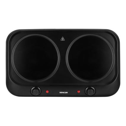 Sencor - Dviguba stiklo keraminė viryklė 2400W/230V