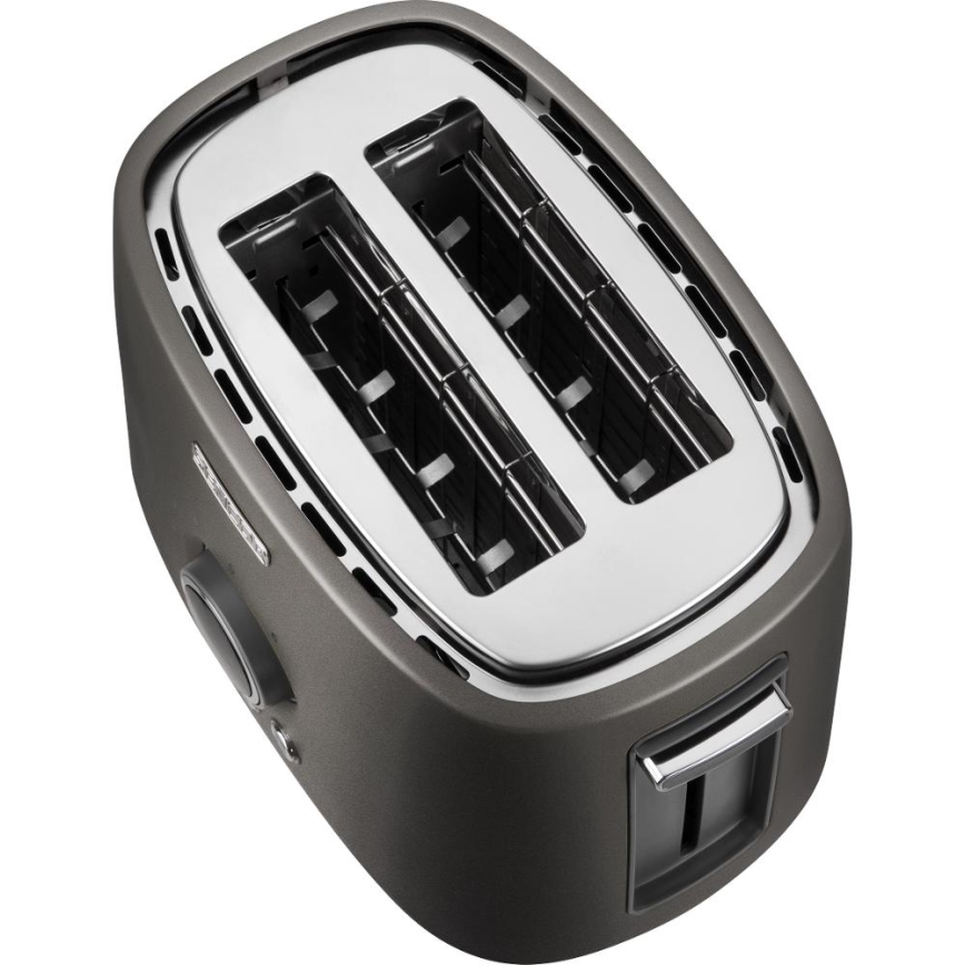 Sencor - dvigubas skrudintuvas su kepimo grotelėmis 1000W/230V antracitas