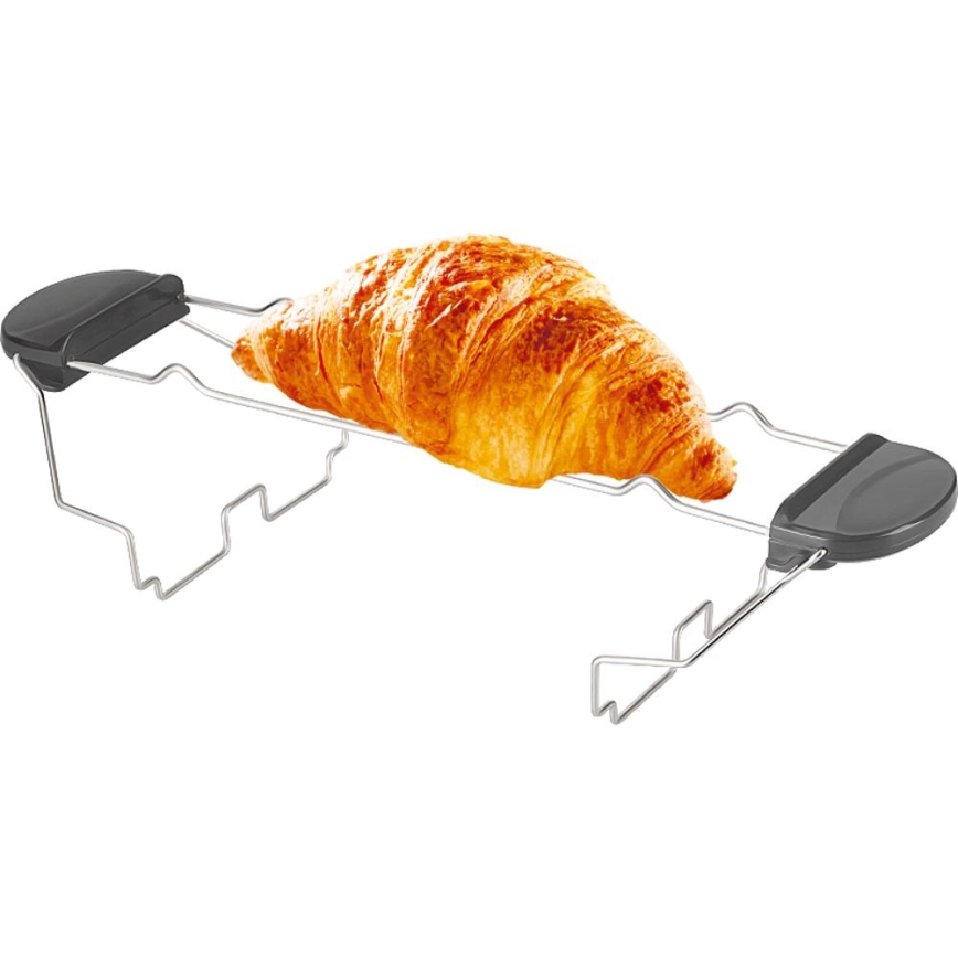 Sencor - dvigubas skrudintuvas su kepimo grotelėmis 1000W/230V antracitas