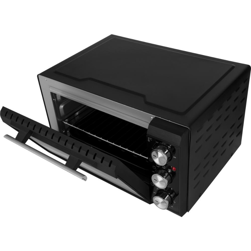 Sencor - Elektrinė orkaitė 20 l 1650W/230V juoda