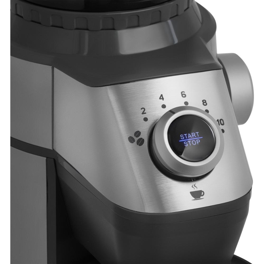Sencor - Elektrinis kavos pupelių malūnėlis 350 g 150W/230V nerūdijantis