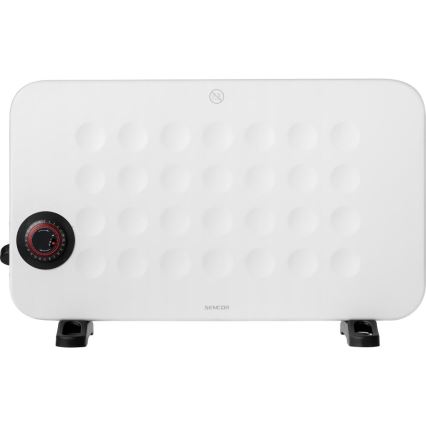 Sencor - Elektrinis šildytuvas/konvektorius 750/1250/2000W su termostatu