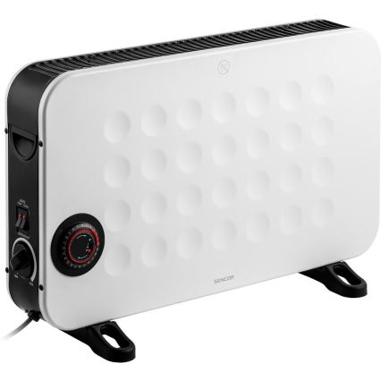 Sencor - Elektrinis šildytuvas/konvektorius 750/1250/2000W su termostatu