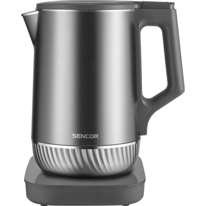 Sencor - Elektrinis virdulys su temperatūros reguliavimu 1,7 l 1800W/230V nerūdijančio plieno