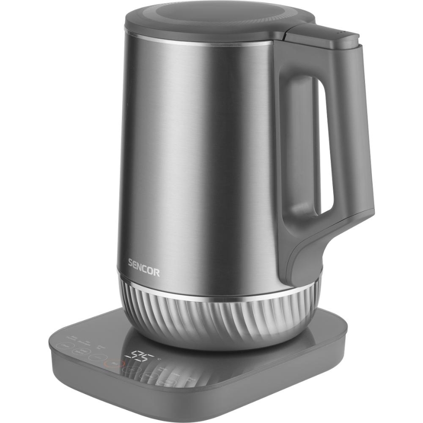 Sencor - Elektrinis virdulys su temperatūros reguliavimu 1,7 l 1800W/230V nerūdijančio plieno