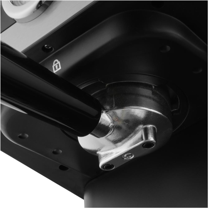 Sencor - Espreso kavos aparatas su svirtimi 1050W/230V juodas/matinis chromas
