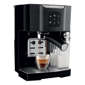 Sencor - Espresso kavos aparatas su portafiltru 1450W/230V juodas/matinis chromas