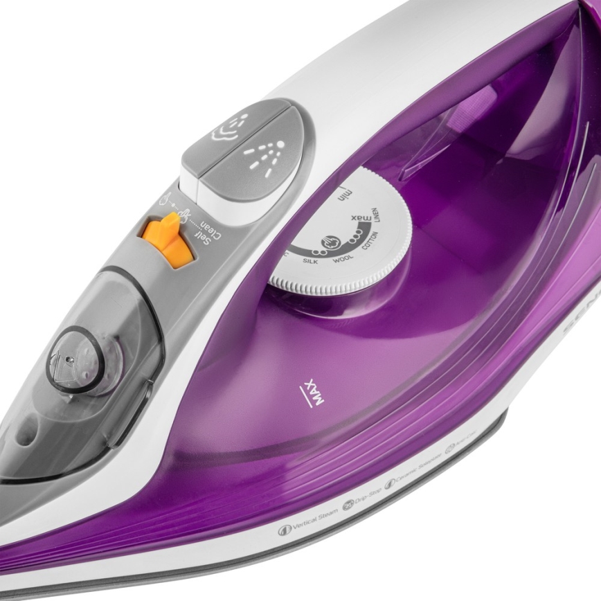 Sencor – garų lygintuvas 2400W/230V violetinė/balta
