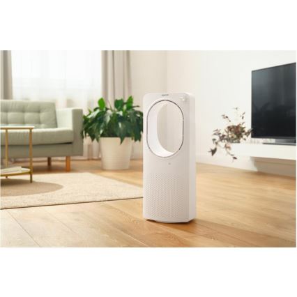 Sencor - Grindų ventiliatorius be menčių 50W/230V balta