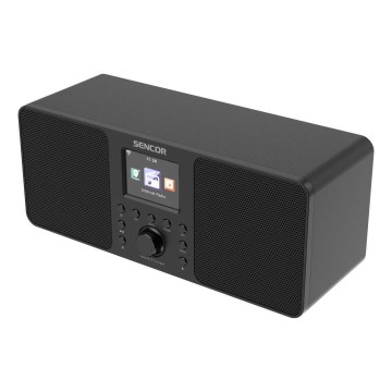 Sencor - Internetinis radijas 20W/5V Wi-Fi + nuotolinio valdymo pultas
