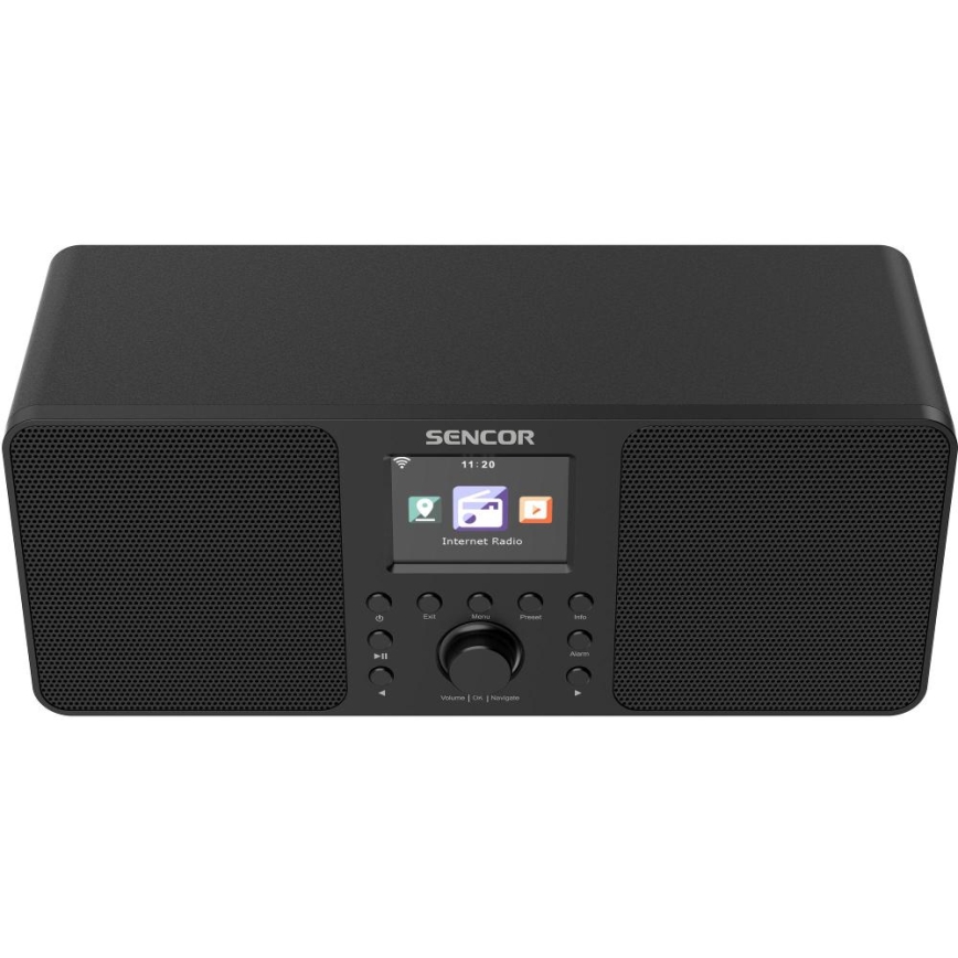 Sencor - Internetinis radijas 20W/5V Wi-Fi + nuotolinio valdymo pultas