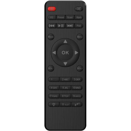 Sencor - Internetinis radijas 20W/5V Wi-Fi + nuotolinio valdymo pultas